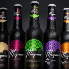 Pięć butelek piwa Magnus: klasyczne, wiśniowe, orzech laskowy, śliwkowe i toffee. Sprawdź atrakcyjną corona piwo cena!