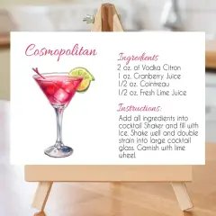 Przepis na Cosmopolitan: drink z wódką, sokiem żurawinowym, Cointreau i limonką. Idealny na każdą okazję.