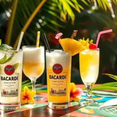 Jak pić Bacardi? Przepisy na drinki i proste połączenia
