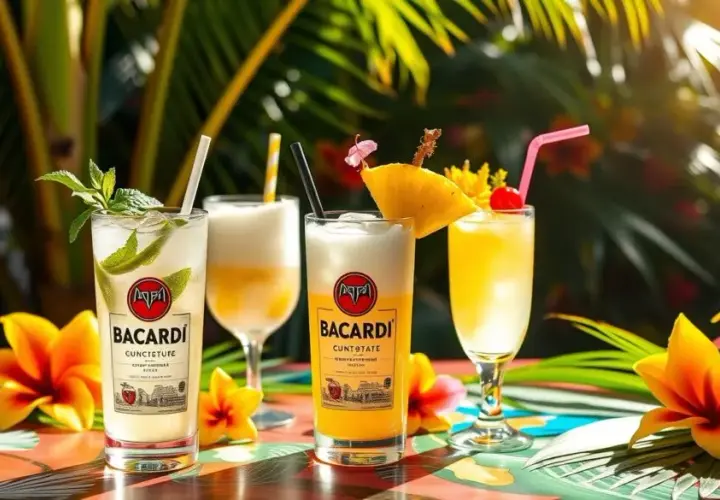 Jak pić Bacardi? Przepisy na drinki i proste połączenia