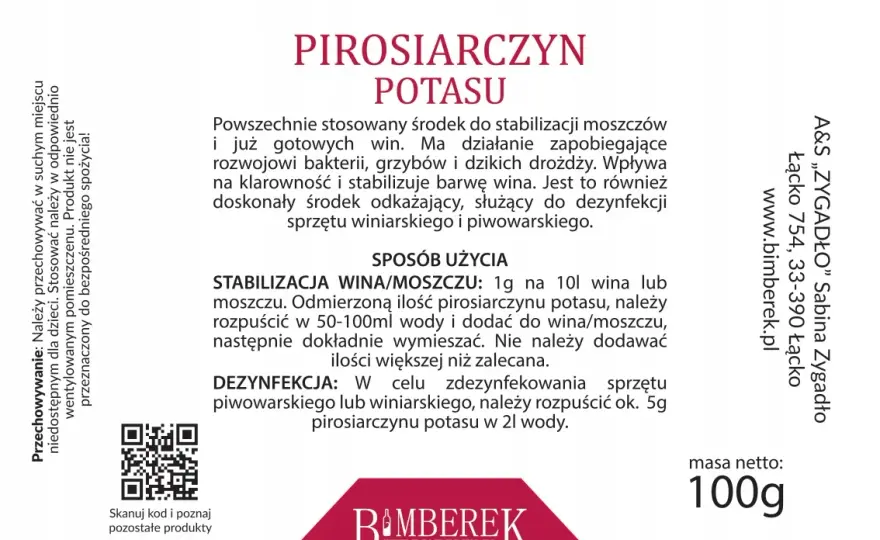 Pirosiarczyn Potasu w Winie: Kiedy i Jak Stosować?