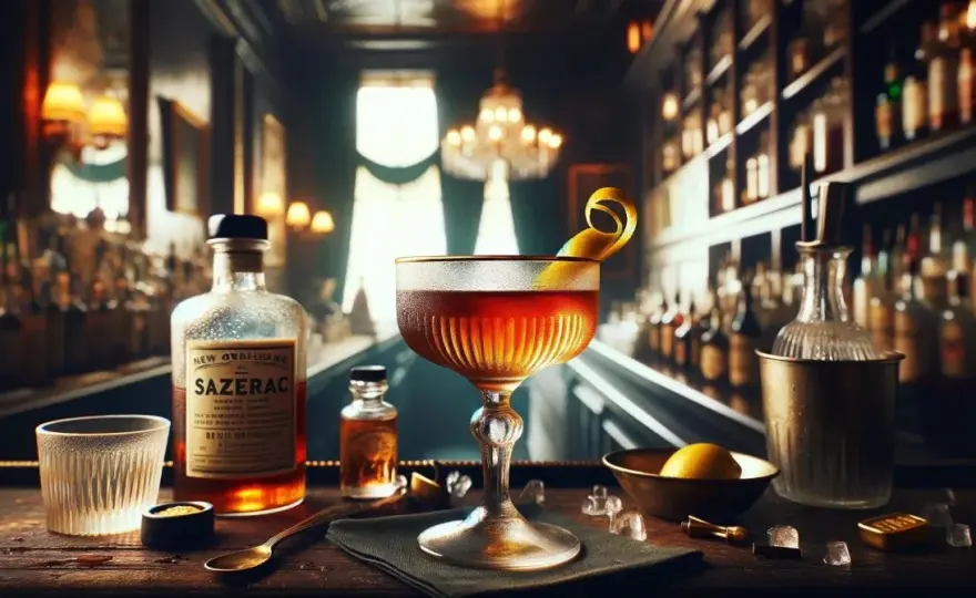 Sazerac - klasyk z Nowego Orleanu. Zrób go perfekcyjnie!