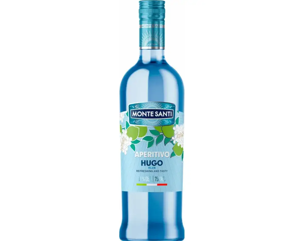 różne warianty drinka hugo